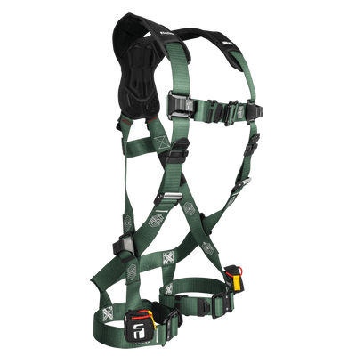 FallTech FT-1910 1D Standard Non-Belted Harness - Quick-Connect Leg Adjustment - 1910QCSM - Small/Med