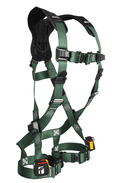 FallTech FT-1910 1D Standard Non-Belted Harness - Quick-Connect Leg Adjustment - 1910QC