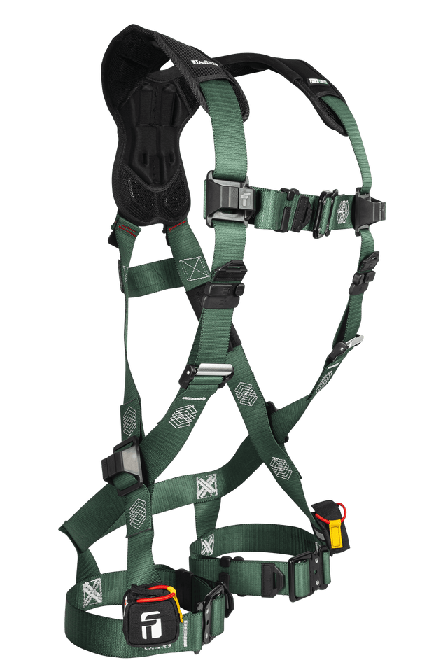 FallTech FT-1910 1D Standard Non-Belted Harness - Quick-Connect Leg Adjustment - 1910QCLX - Large/XL