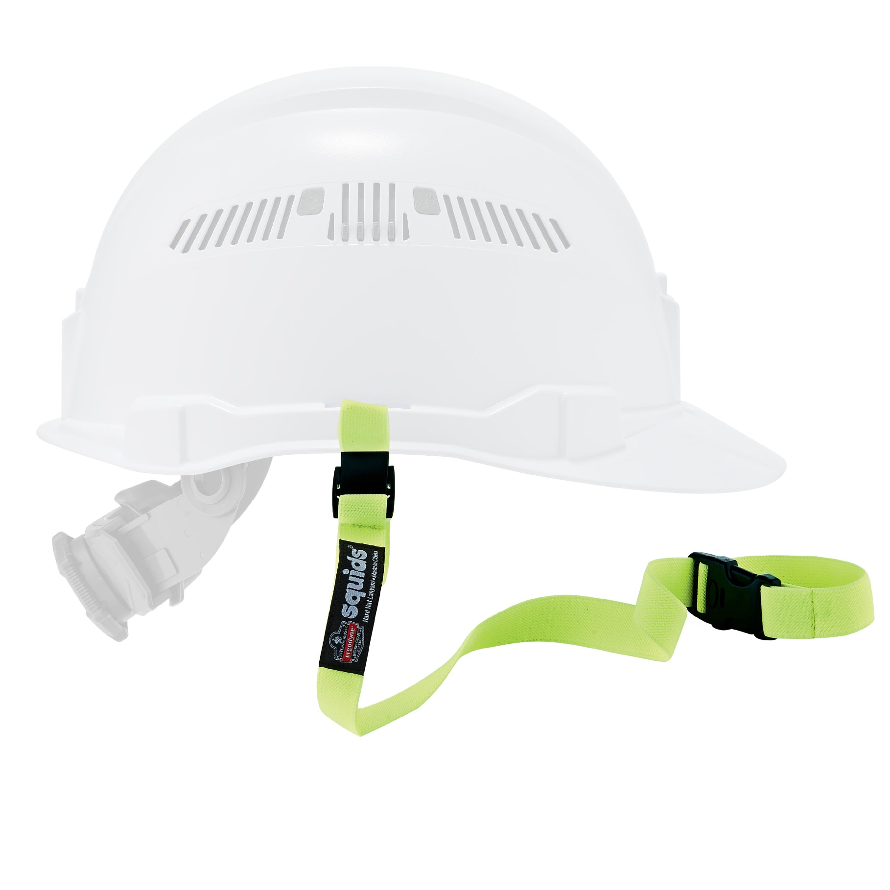 Ergodyne Squids 3150 Elastic Hard Hat Lanyard with Buckle - 2lbs / 0.9kg