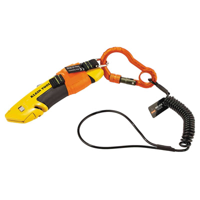 Ergodyne Squids 3156 Coiled Tool Lanyard with Single Carabiner - 2lbs / 0.9kg