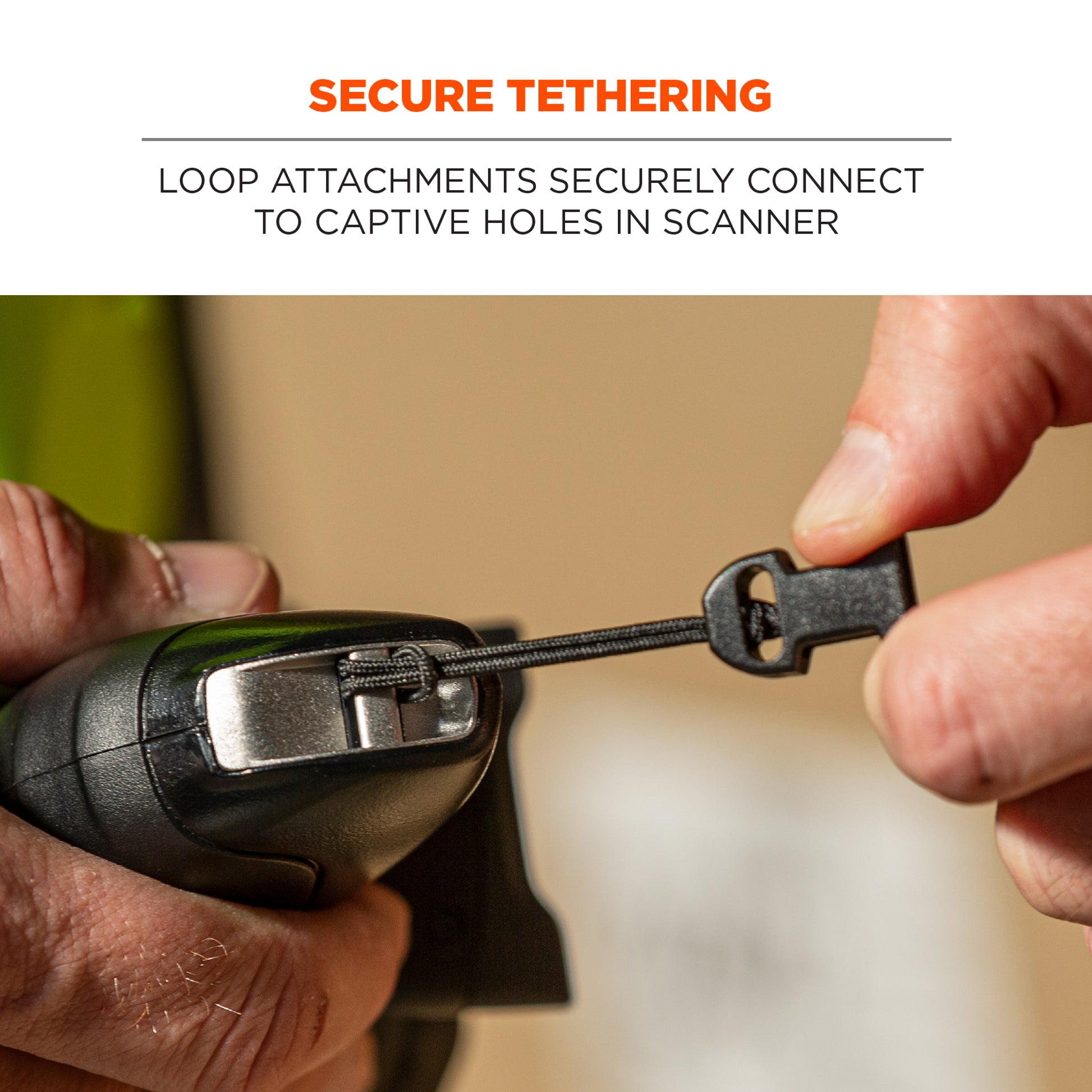 Ergodyne Squids 3133 Barcode Scanner Lanyard - Loop Attachment Replacements