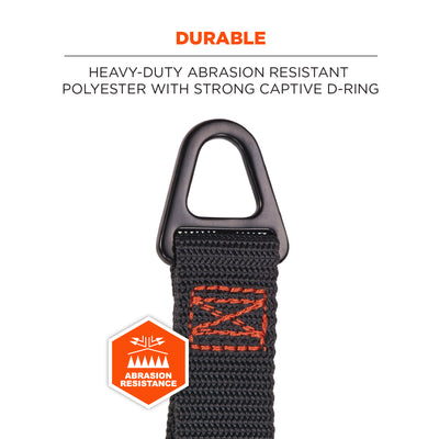 Ergodyne Squids 3171 Anchor Strap Belt Loop Attachment for Tool Tethering (2-pack) - 5lbs / 2.3kg