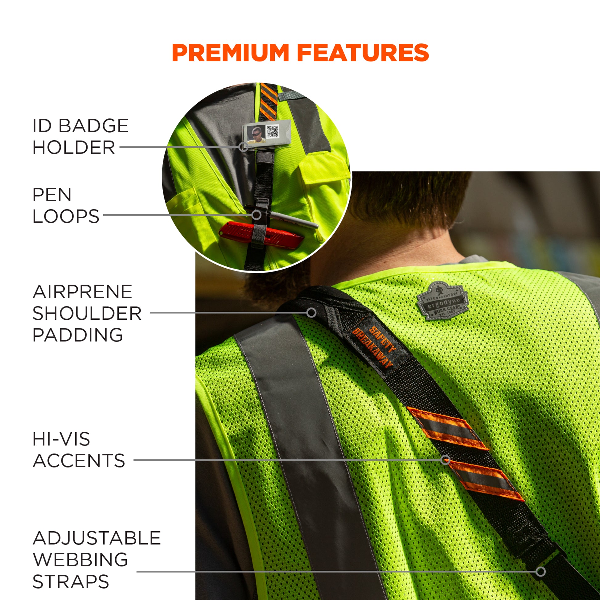Ergodyne Squids 3137 Padded Barcode Scanner Sling Lanyard for Mobile Computers