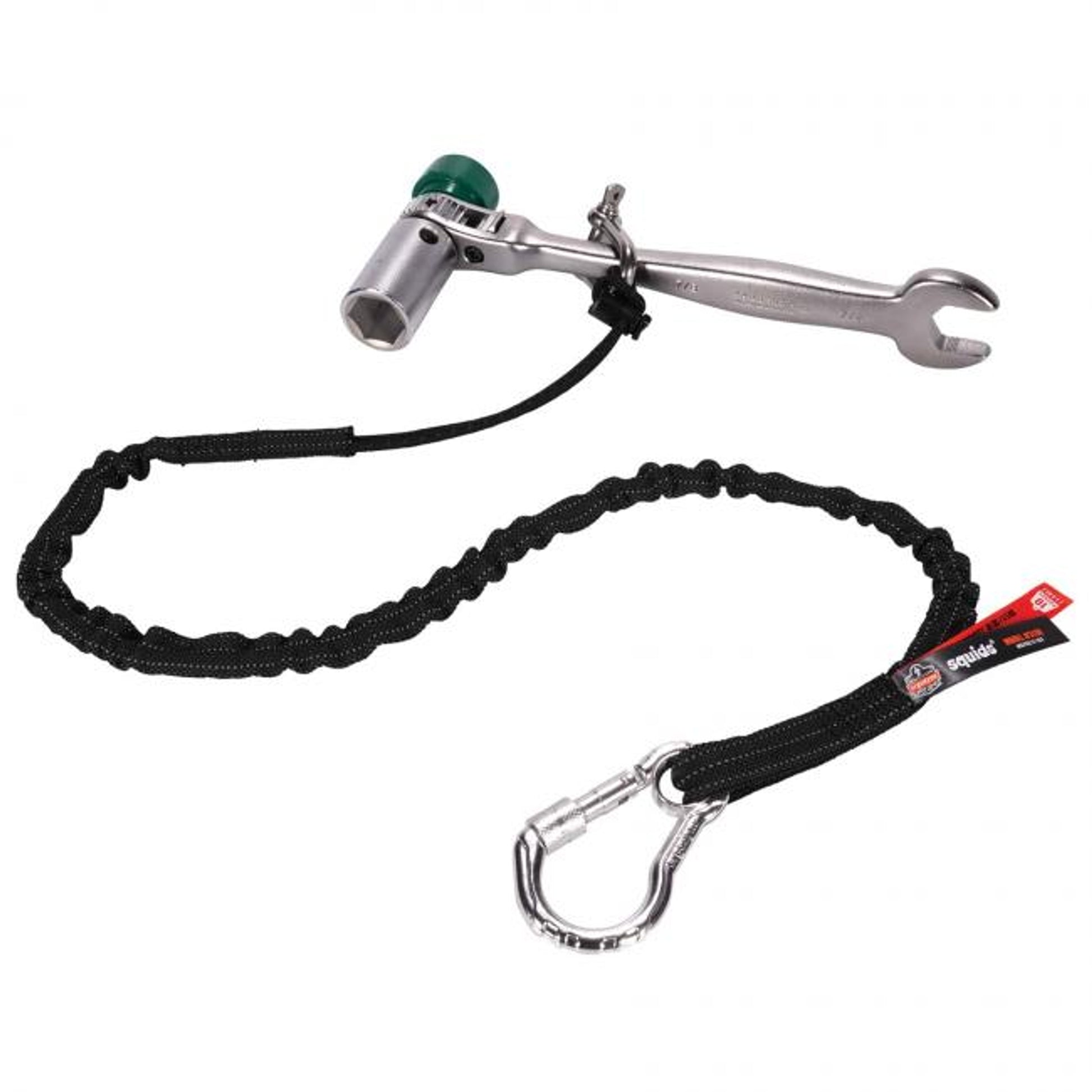 Ergodyne Squids 3100 Tool Lanyard - Carabiner and Cinch Loop - 10lbs - 100-pack
