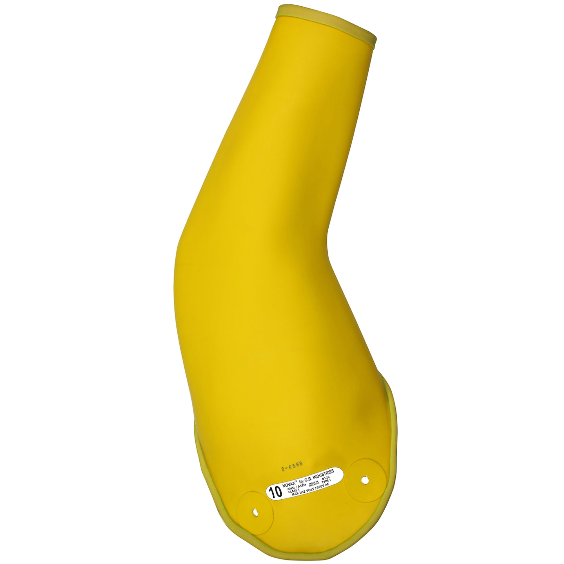 NOVAX Insulating Sleeves Class 1 Rubber Sleeve - Yellow - 1/PR - 193-1