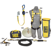 3M DBI-SALA 2 Person Roofer's Fall Protection Kit - Horizontal Lifeline System - 7611907