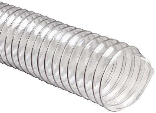 Nikro Heavy Duty Clear PVC Flex Duct - 12"x25' - Each