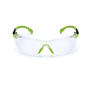 3M Solus 1000-Series, S1201SGAF, Green/Black, Clear Scotchgard Anti-fog lens 20 EA/Case