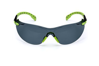 3M Solus 1000-Series S1202SGAF, Green/Black, Grey Scotchgard Anti-fog Lens 20 EA/Case