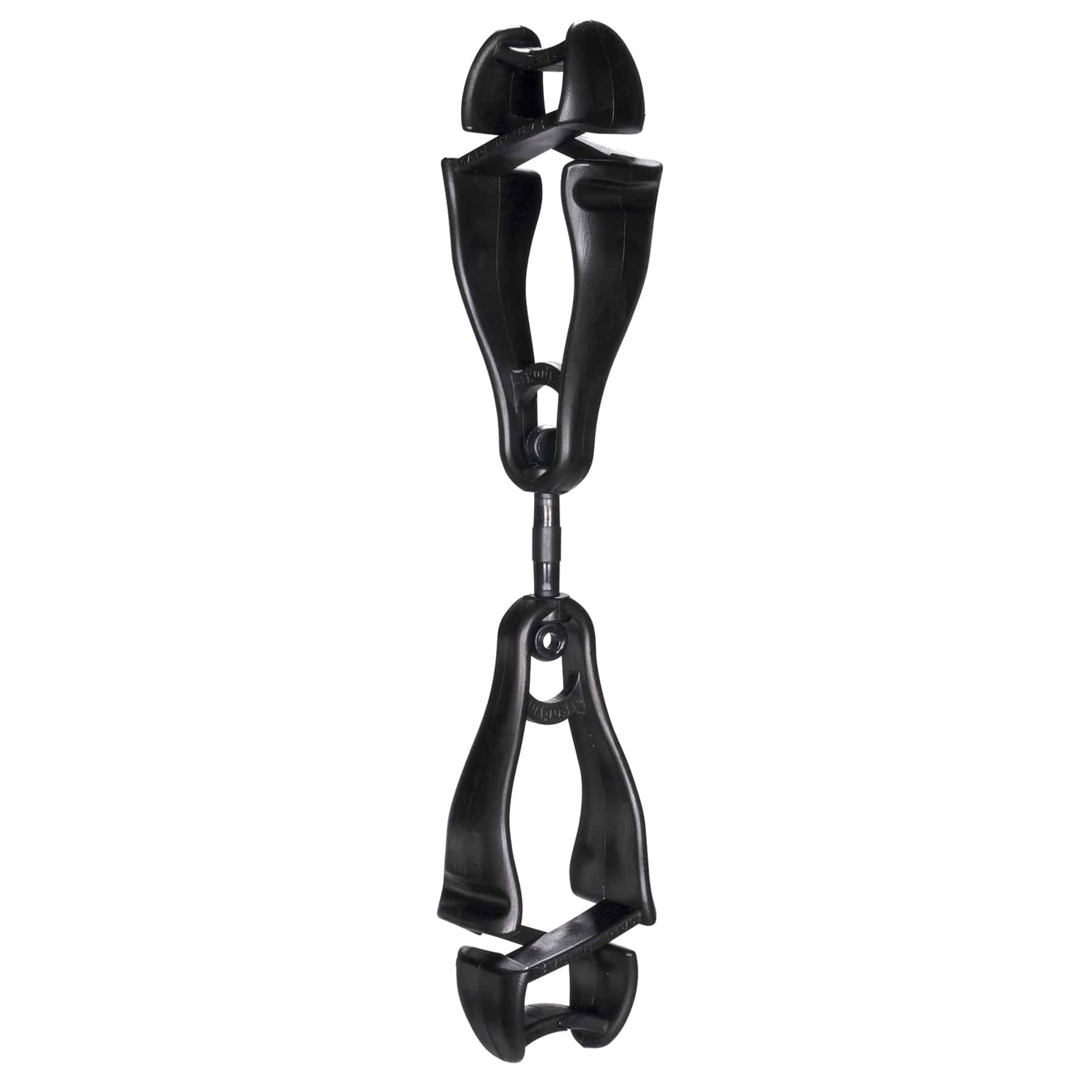 Ergodyne Squids 3420 Swiveling Glove Clip Holder with Dual Clips - Single