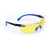 3M Solus 1000-Series S1103SGAF, Black/Blue, Amber Scotchgard Anti-fog Lens 20 EA/Case