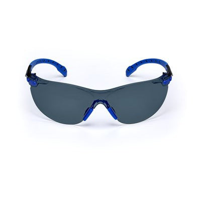 3M Solus 1000-Series S1102SGAF, Black/Blue, Grey Scotchgard Anti-fog Lens 20 EA/Case