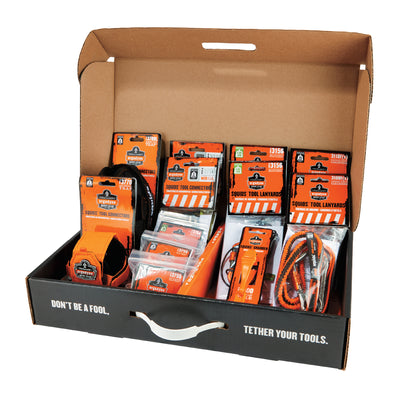 Ergodyne Squids 3183 Carpenter and Laborer's Tool Tethering Kit