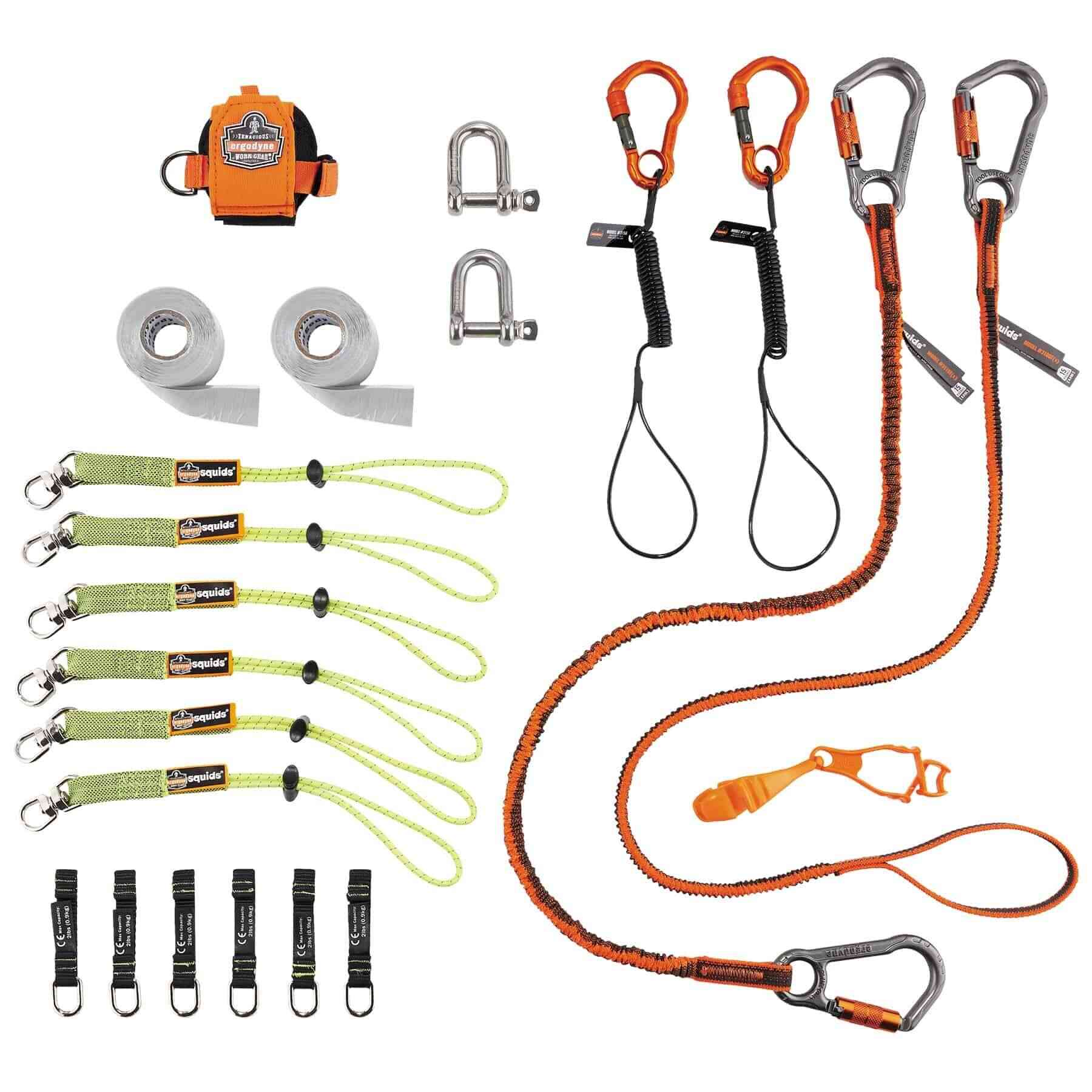 Ergodyne Squids 3187 Scaffolder's Tool Tethering Kit