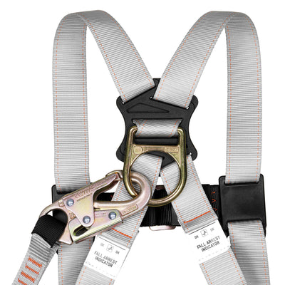 Ergodyne 3201 Harness + 4' Travel Restraint Lanyard 3197 + 3198
