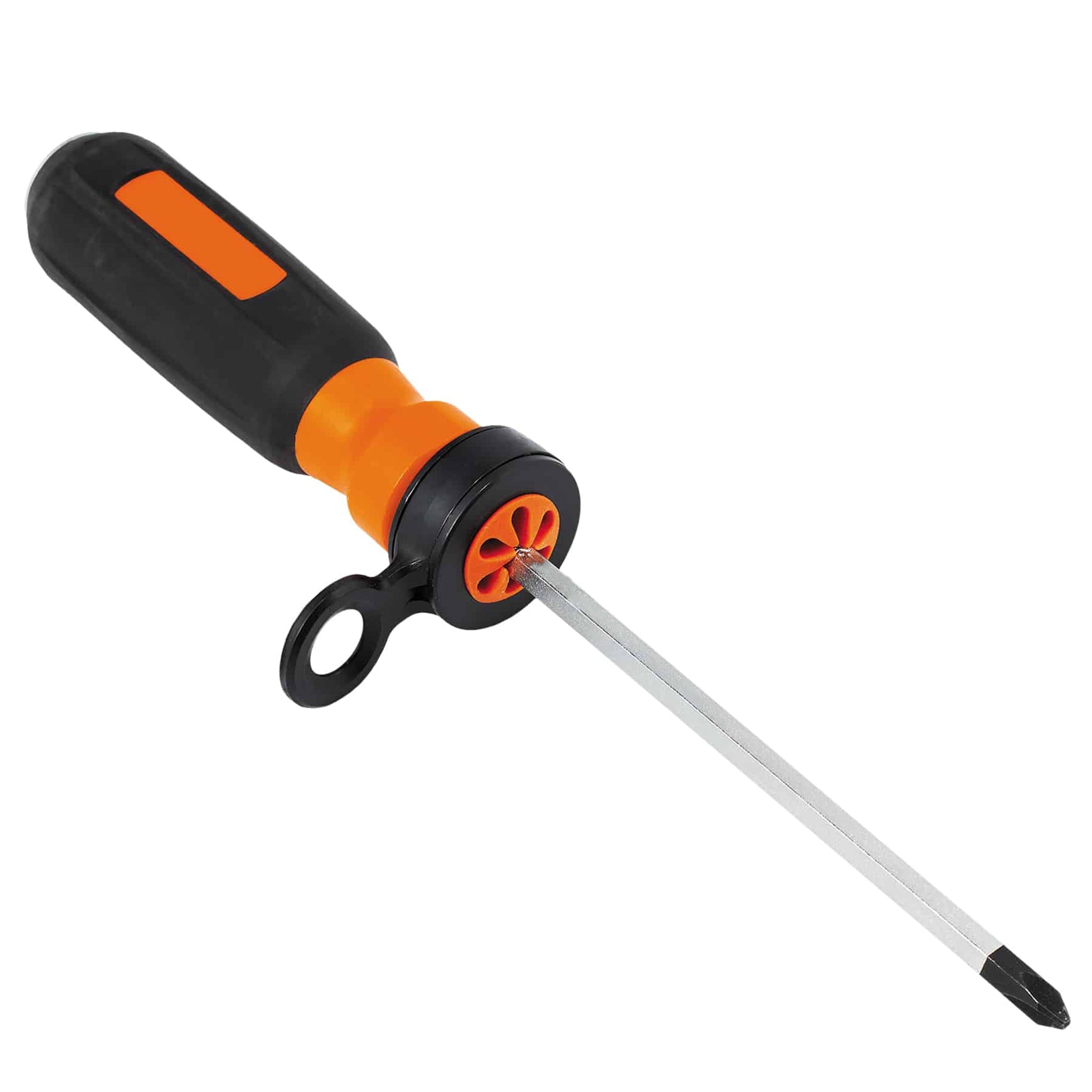 Ergodyne Squids 3740 Hand Tool Attachment Trap - Slips - Black and Orange - L - 4-pack