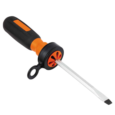 Ergodyne Squids 3740 Hand Tool Attachment Trap - Slips - Black and Orange - XL - 4-pack