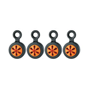 Ergodyne Squids 3740 Hand Tool Attachment Trap - Slips - Black and Orange - XL - 4-pack