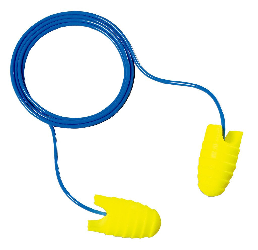 3M E-A-Rsoft Grippers Corded Earplugs 312-6001 200/PAIR