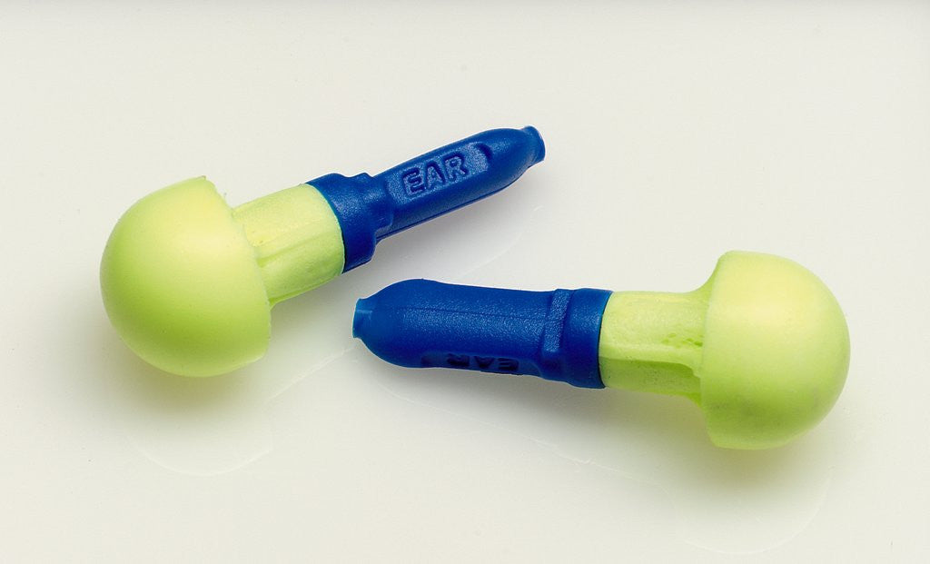 3M E-A-R Push-Ins Uncorded Earplugs 318-1000, in Poly Bag 400 EA/Case