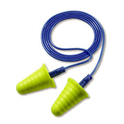 3M E-A-R Push-Ins with Grip Rings Corded Earplugs 318-1009, in Poly Bag 2000 EA/Case