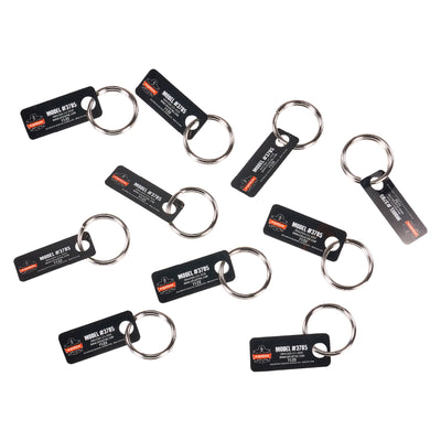 Ergodyne Squids 3785 Split Ring Tool Attachment (10-pack) - 1 in (2.5 cm)