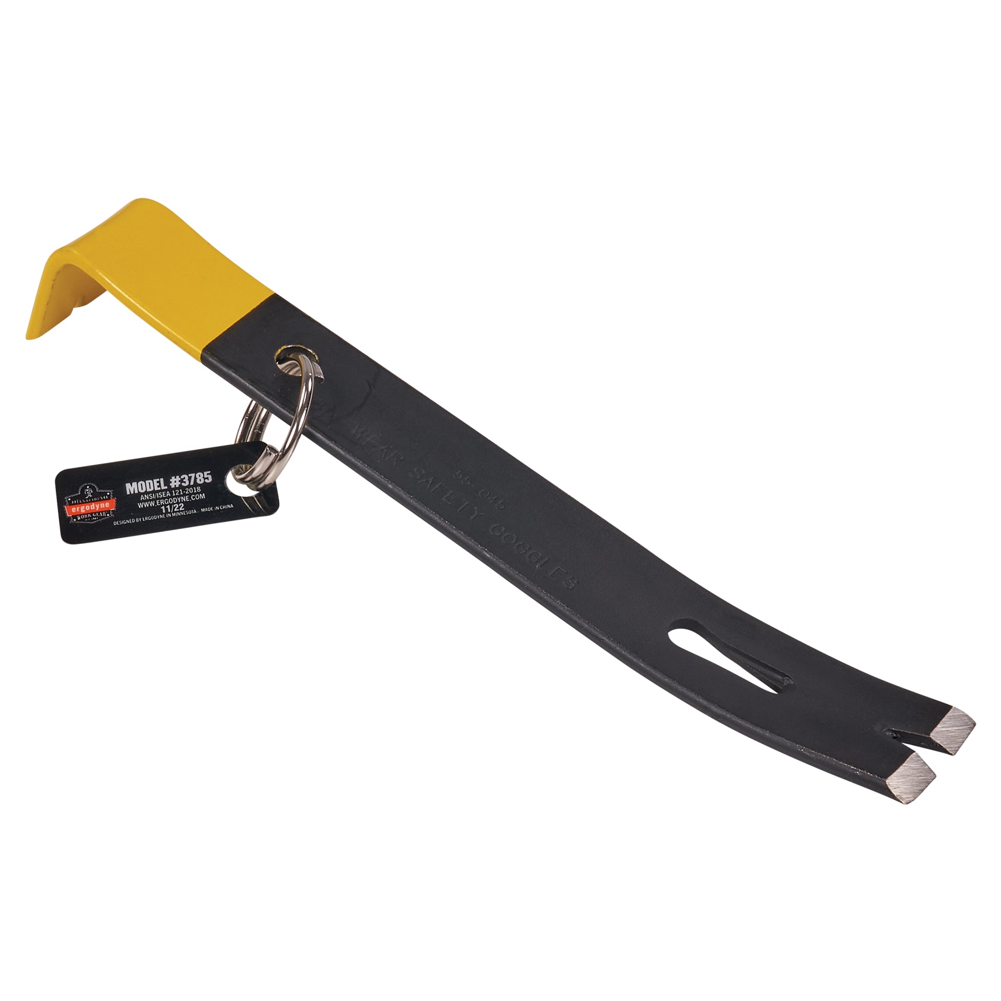 Ergodyne Squids 3785 Split Ring Tool Attachment (10-pack) - 1 in (2.5 cm)