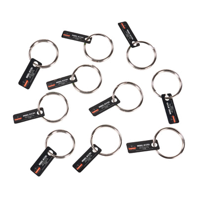 Ergodyne Squids 3785 Split Ring Tool Attachment (10-pack) - 1.5 in (3.8 cm)