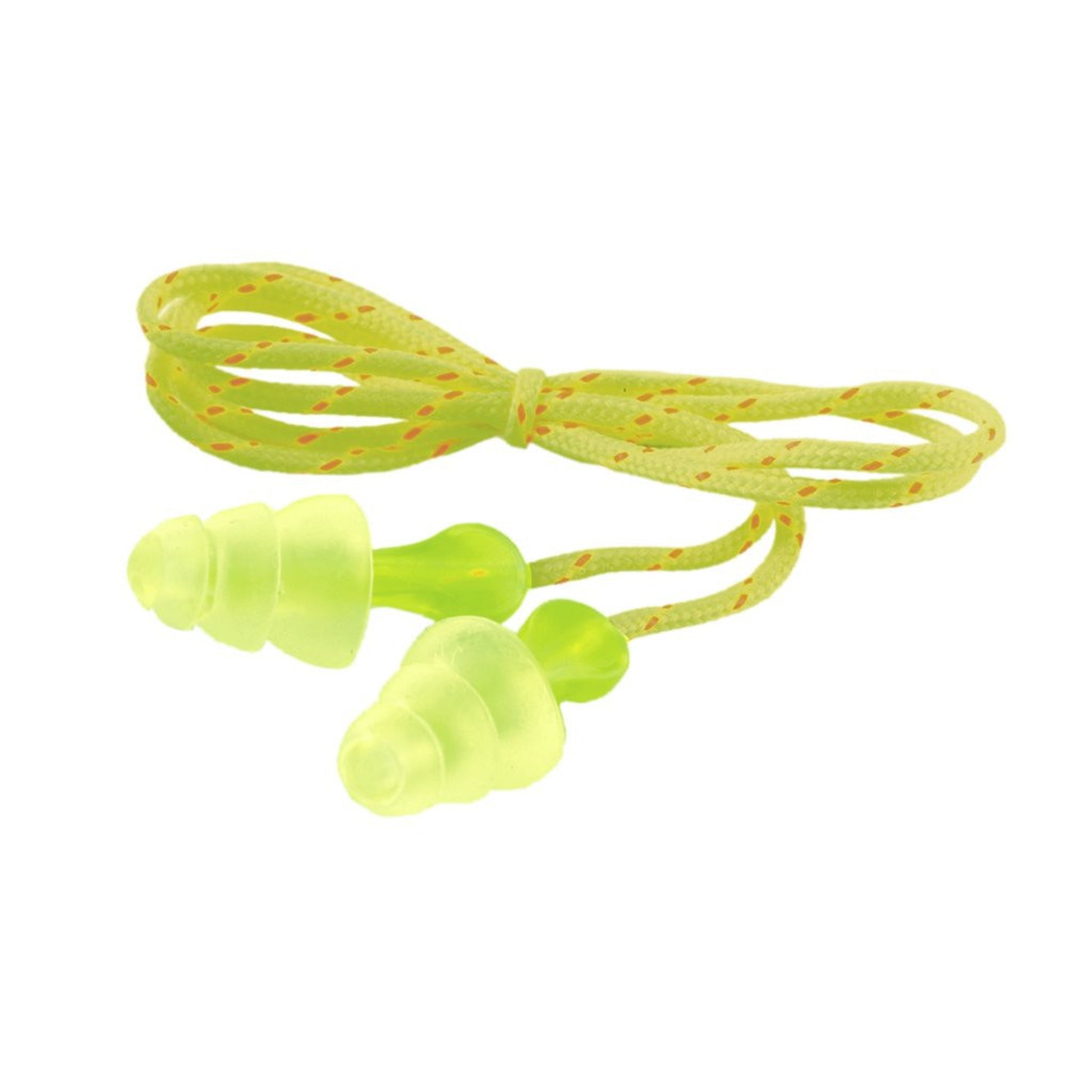 3M Tri-Flange Cloth Corded Earplugs P3001 100/PAIR