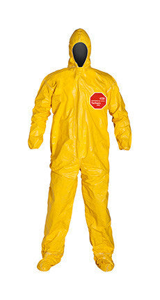 DuPont Tychem® 2000 Yellow Coverall - QC122T YL