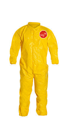 DuPont Tychem 2000 Yellow Coverall - QC125B YL