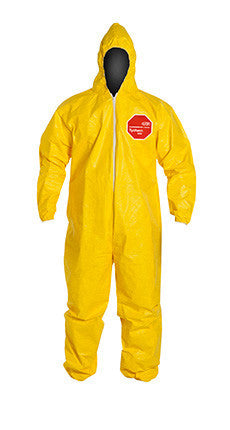 DuPont Tychem® 2000 Yellow Coverall - QC127S YL