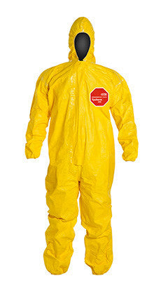 DuPont Tychem® 2000 Yellow Coverall - QC127T YL