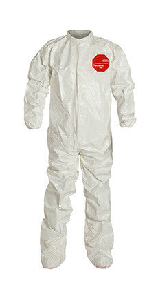 DuPont Tychem® 4000 White Coverall - SL121T WH