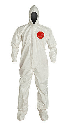 DuPont Tychem® 4000 White Coverall - SL122T WH