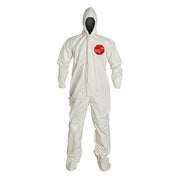 DuPont Tychem 4000 White Coverall - SL122T WH BN