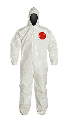 DuPont Tychem® 4000 White Coverall - SL127B WH