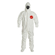DuPont Tychem® 4000 White Coverall - SL128T WH BF
