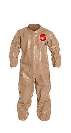 DuPont Tychem 5000 Tan Coverall - C3125T TN
