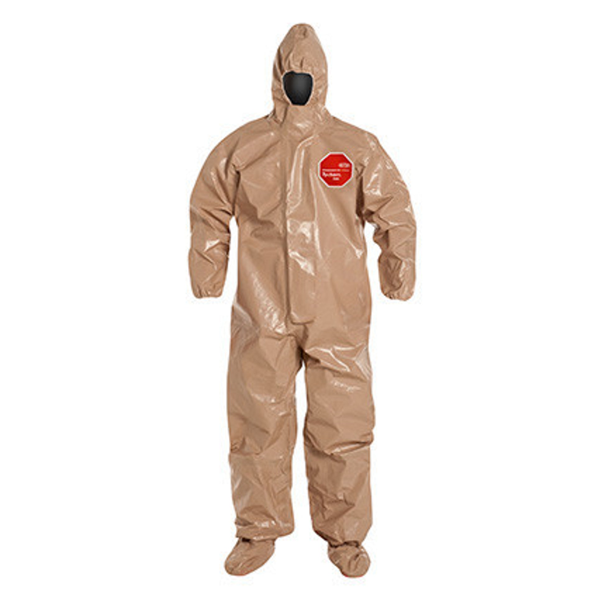 DuPont Tychem 5000 Tan Coverall - C3128T TN BF