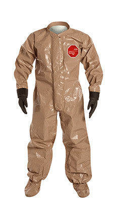 DuPont Tychem® 5000 Tan Coverall - C3184T TN ATT'D