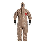 DuPont Tychem® 5000 Tan Coverall - C3198T TN ATTACHED