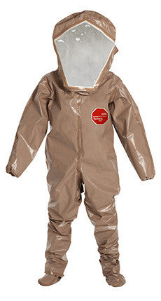 DuPont Tychem® 5000 Tan Coverall - C3528T TN BOOT