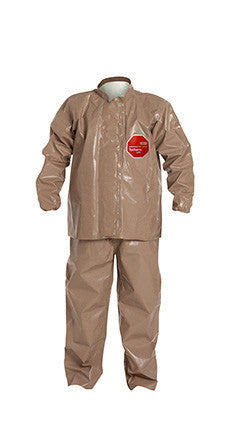 DuPont Tychem 5000 Tan Jacket/Bib Overall - C3750T TN