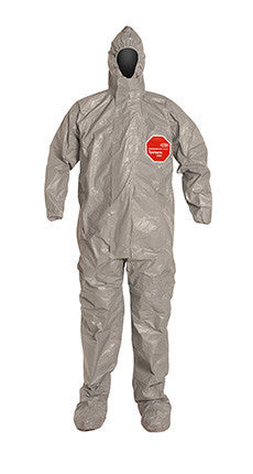 DuPont Tychem® 6000 Gray Coverall - TF169T GY TV