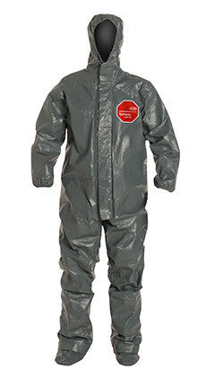 DuPont Tychem® 6000 FR Gray Coverall - TP199T GY BN