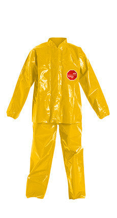 DuPont Tychem 9000 Yellow Jacket/Bib Overall - BR753T YL