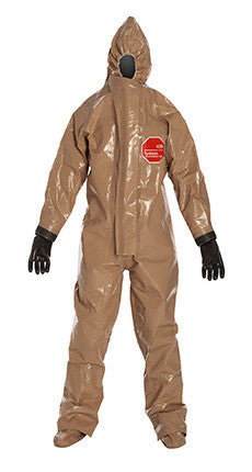 DuPont Tychem Responder CSM Tan Coverall - RC128T TN BOOT
