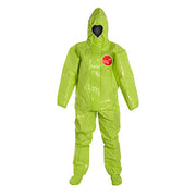DuPont Tychem® 10000 Lime Yellow Coverall - TK128T LY